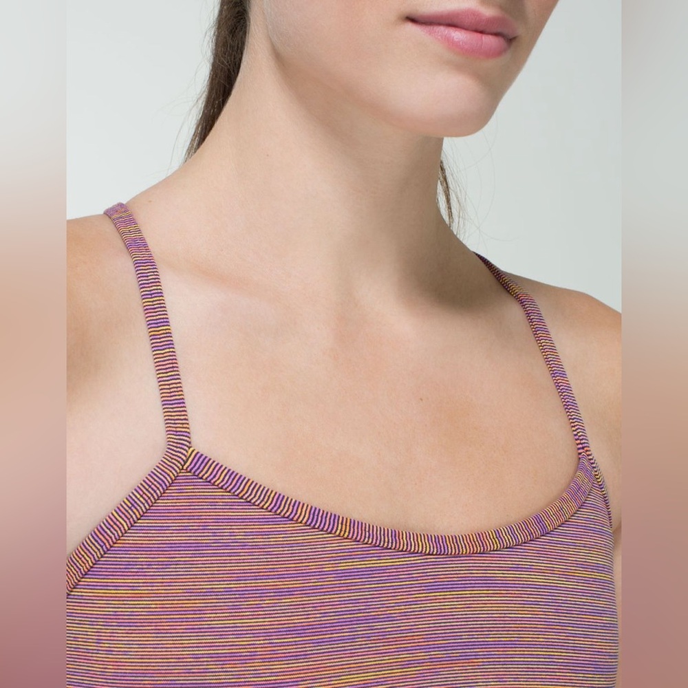 Lululemon Power Y Tank Luon Wee Are From Space Vintage Pink 8 - Picture 5 of 12